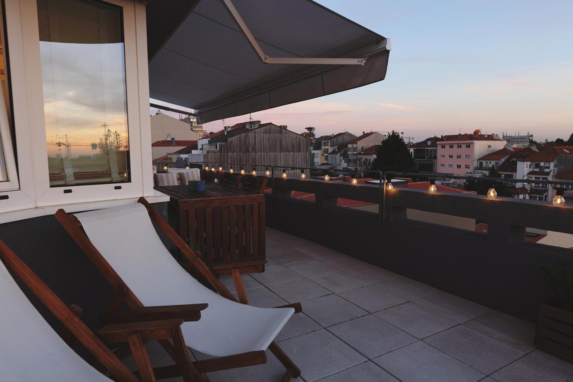 Apartamento Boavista Sunlit Duplex With Terrace OOporto Exterior foto