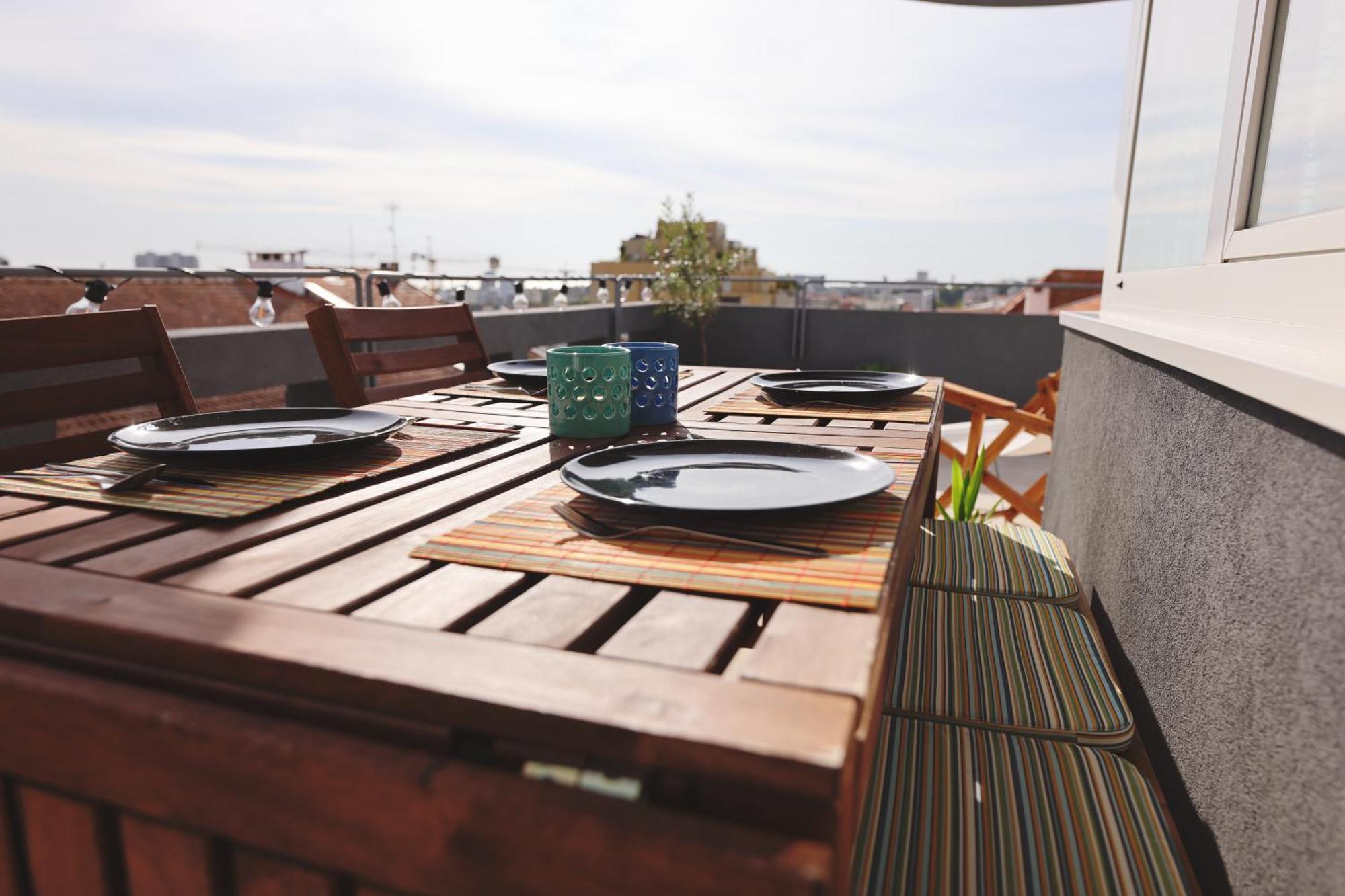 Apartamento Boavista Sunlit Duplex With Terrace OOporto Exterior foto